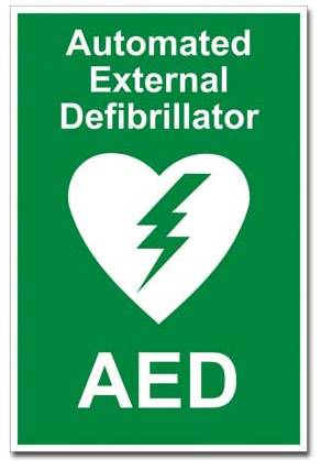 aed-sign