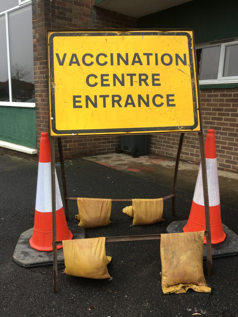 Vaccination entrance