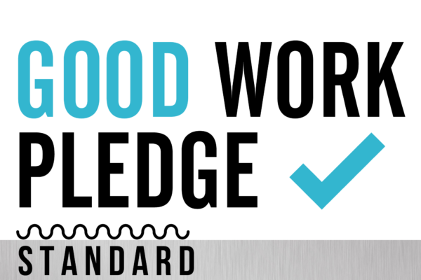 Good work pledge standard logo