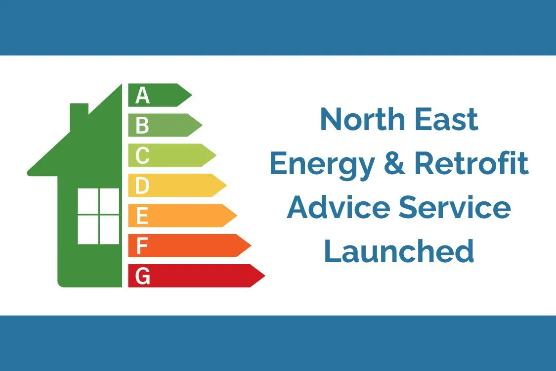 Home energy efficiency graphic - North East Energy & Retrofit Advice Service Launched