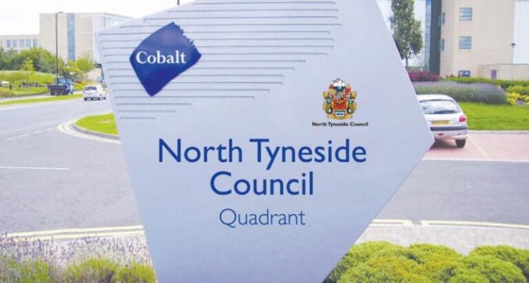 North Tyneside Council Sign