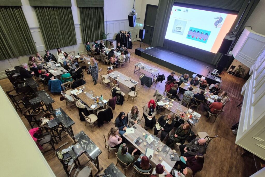 Aerial view of the Mental Health Alliance event