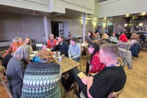 Group of people at Mental Health Alliance Event