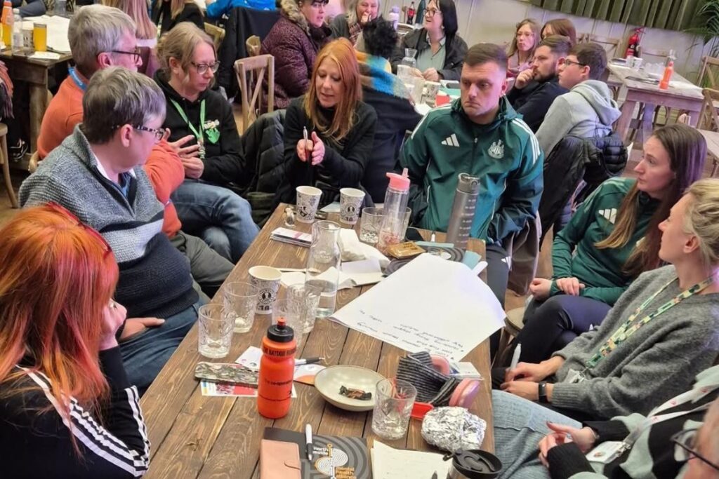 Group of people at Mental Health Alliance Event