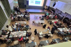 Aerial view of the Mental Health Alliance event